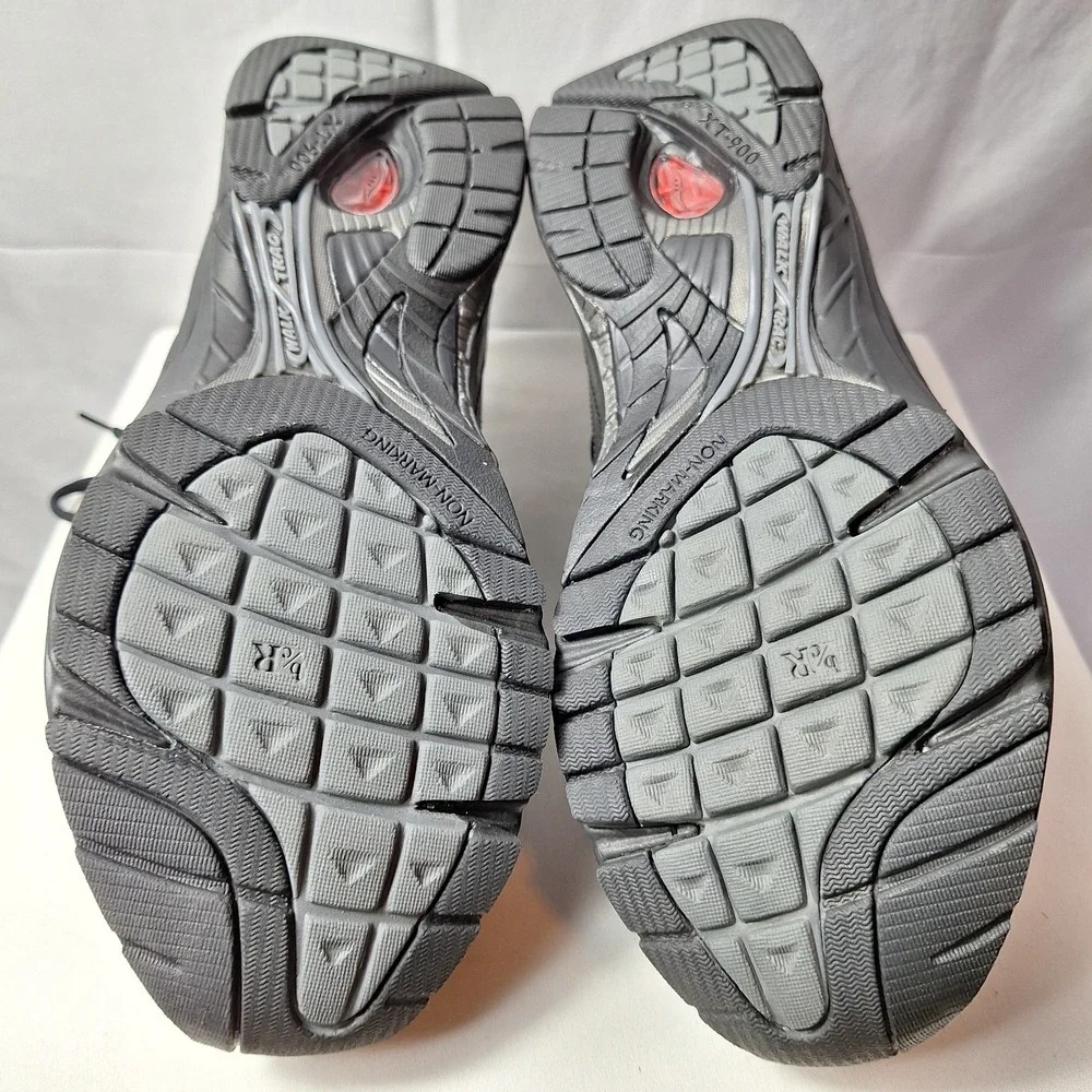 SAUCONY ProGrid Integrity ST2 Walking Shoe Women Sz 9.5 (2E) Triple Black Comfy